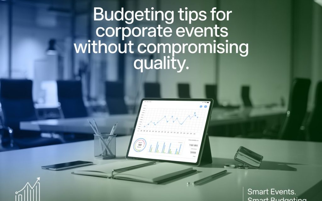 Budgeting Tips for Corporate Events Without Compromising Quality